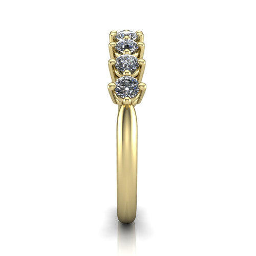 Margot - Women's 14k Gold Diamond Wedding Ring 14K Yellow Gold - Natural Diamond