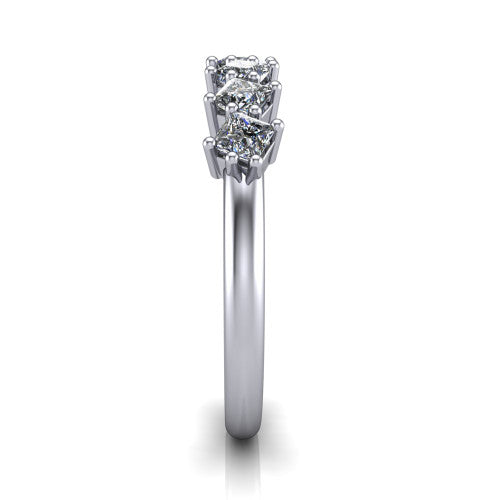 Lia - Women's 14k Gold Diamond Wedding Ring 14K White Gold - Natural Diamond