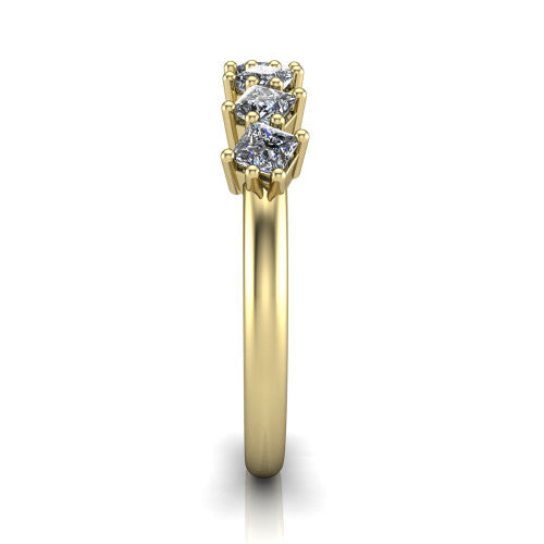 Lia - Women's 14k Gold Diamond Wedding Ring 14K Yellow Gold - Natural Diamond