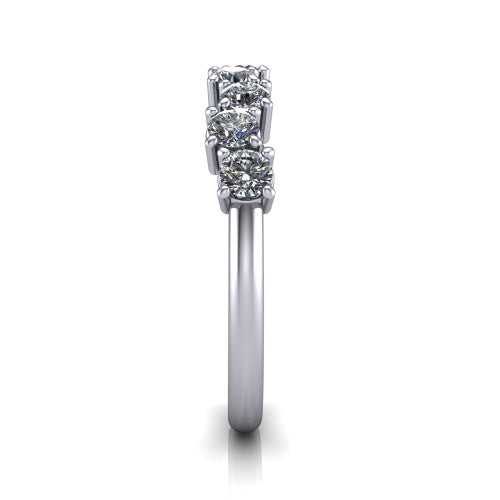 Blake - Women's 14k Gold Diamond Wedding Ring 14K White Gold - Natural Diamond