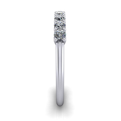 Bianca - Women's 14k Gold Diamond Wedding Ring Platinum - Natural Diamond