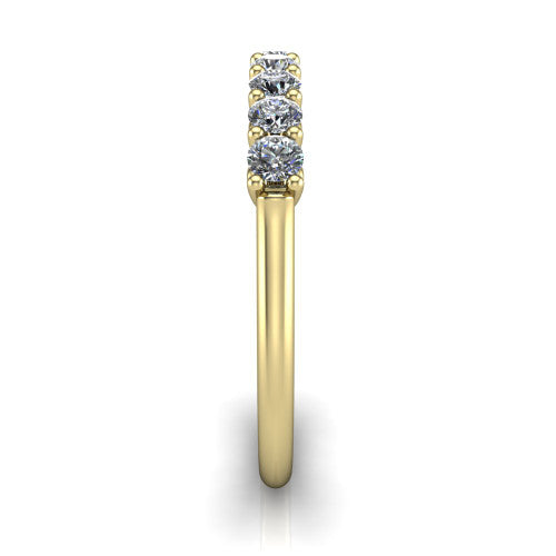 Bianca - Women's 14k Gold Diamond Wedding Ring 18K Yellow Gold - Natural Diamond