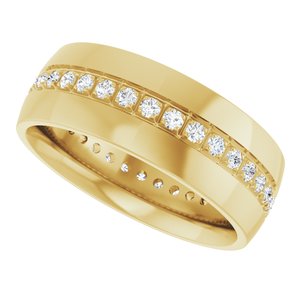 Diamond - Zoya - 14K Yellow Gold 1/2 CTW Natural Diamond Band