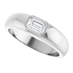 Diamond - Layla - 14K White Gold 5/8 CTW Natural Diamond Band Size 11