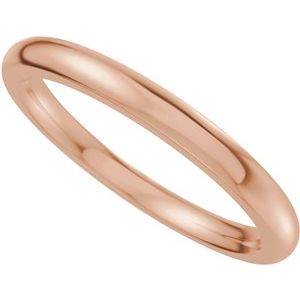 Modern - demo -1 14K Rose Gold Bands