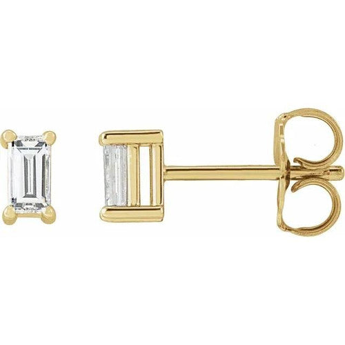 14K Gold 1/5 CTW Diamond Stud Earrings 14K Yellow Gold