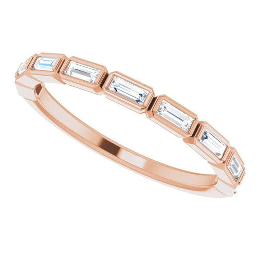 14K Gold 1/4 CTW Diamond Anniversary Band 14K Rose Gold