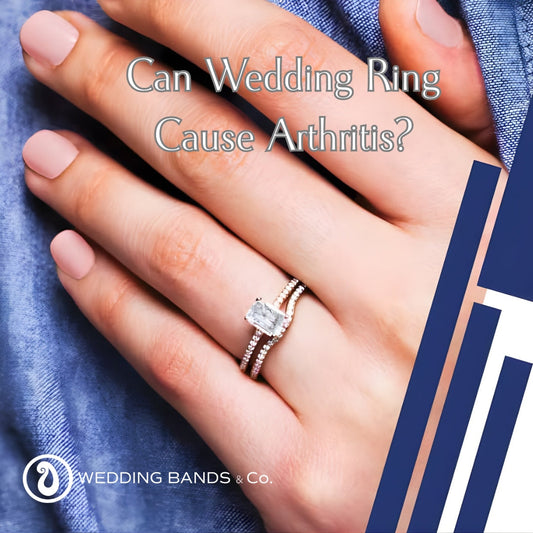 Comfortable wedding ring fit on hand showing proper sizing preventing joint discomfort and arthritis concerns
