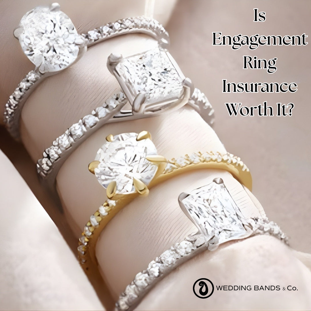 Gold engagement rings showing valuable pieces that should be protected with insurance coverage