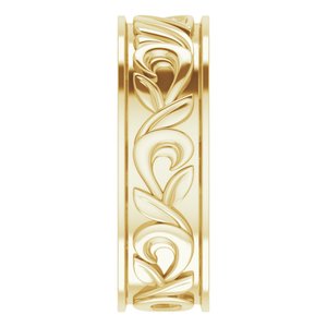 Diamond - Safiya - 14K Yellow Gold .02 CTW Natural Diamond Band
