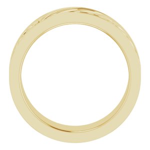 Diamond - Safiya - 14K Yellow Gold .02 CTW Natural Diamond Band