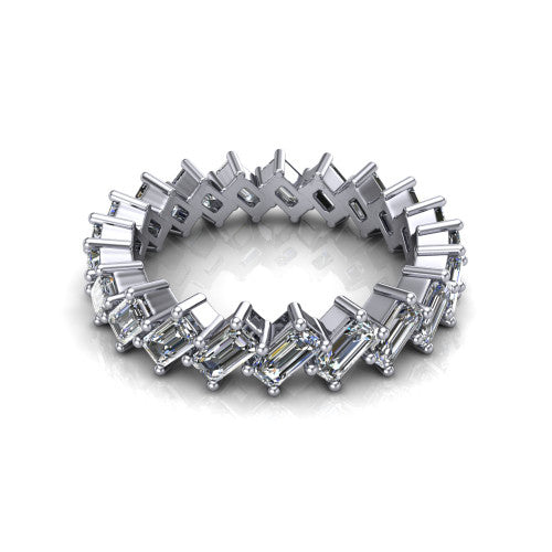 Mariana - Women's 14k Gold Diamond Wedding Ring 14K White Gold - Natural Diamond