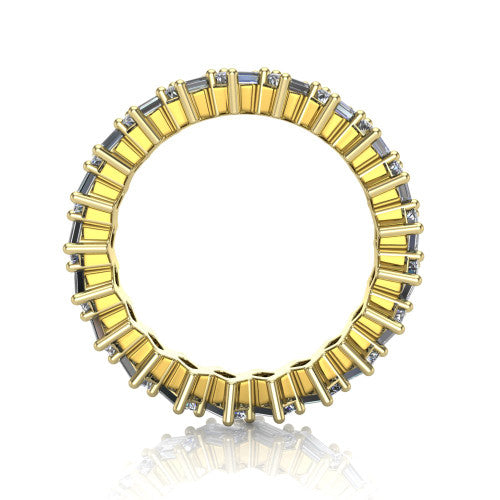 Mariana - Women's 14k Gold Diamond Wedding Ring 14K Yellow Gold - Natural Diamond