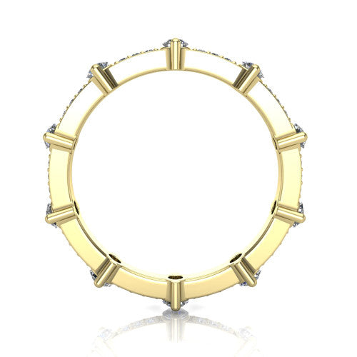 Bailey - Women's 14k Gold Diamond Wedding Ring 14K Yellow Gold - Natural Diamond
