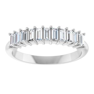 New Trends - Elodie - Platinum 1/2 CTW Natural Diamond Anniversary Band