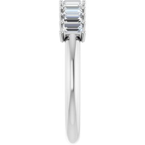 New Trends - Elodie - Platinum 1/2 CTW Natural Diamond Anniversary Band