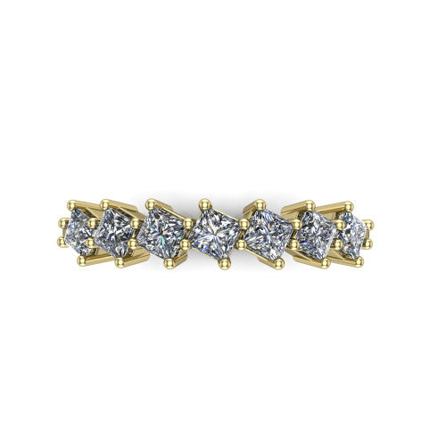 Lia -  Women's 14k Gold Diamond Wedding Ring 14K Yellow Gold - Natural Diamond