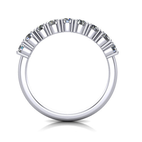 Blake - Women's 14k Gold Diamond Wedding Ring 14K White Gold - Natural Diamond