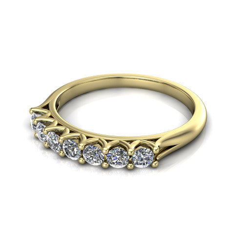 Eden - Women's 14k Gold Diamond Wedding Ring 14K Yellow Gold - Natural Diamond