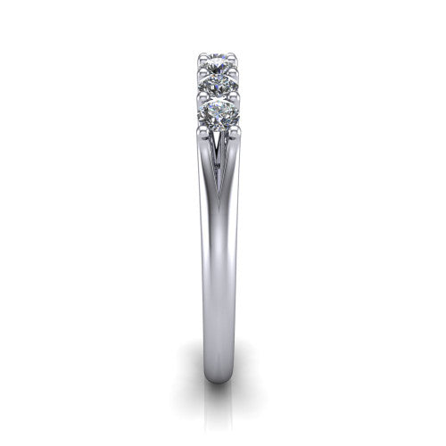 Eden - Women's 14k Gold Diamond Wedding Ring 14K White Gold - Natural Diamond