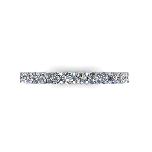 Josie - Women's 14k Gold Diamond Wedding Ring 14K White Gold - Natural Diamond