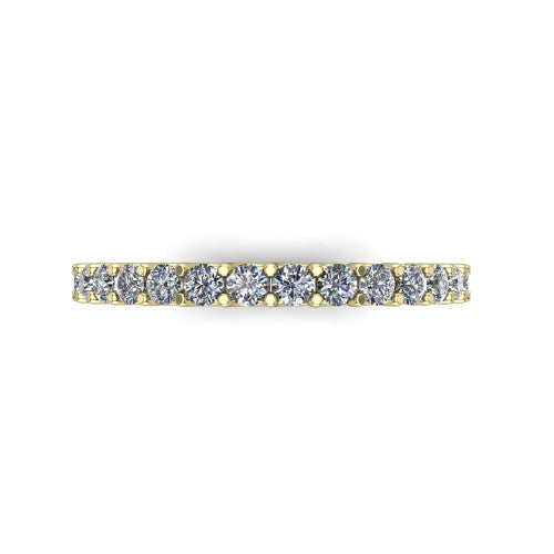 Josie - Women's 14k Gold Diamond Wedding Ring 14K Yellow Gold - Natural Diamond