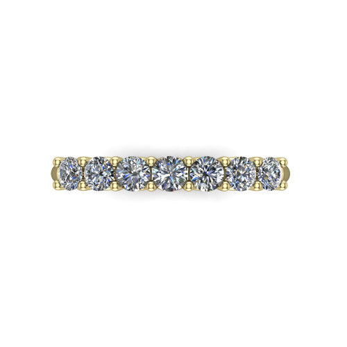 Bianca - Women's 14k Gold Diamond Wedding Ring 14K Yellow Gold - Natural Diamond