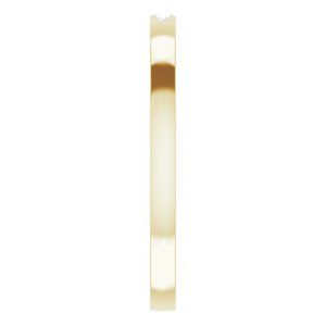 Hammered - Miles - 14K Yellow Gold .02 CTW Lab-Grown Diamond Anniversary Band