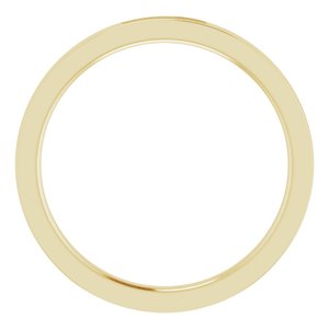 Hammered - Miles - 14K Yellow Gold .02 CTW Lab-Grown Diamond Anniversary Band