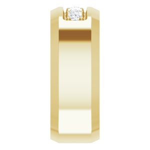 Unique - Ethan - 14K Yellow Gold 1/2 CTW Lab-Grown Diamond Band
