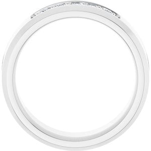 Unique - Ethan - 14K White Gold 1/2 CTW Lab-Grown Diamond Band