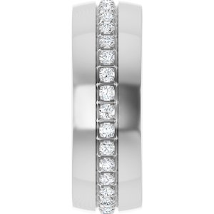 Diamond - Zoya - 14K White Gold 1/2 CTW Natural Diamond Band