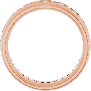 Diamond - Zoya - 14K Rose Gold 1/2 CTW Natural Diamond Band