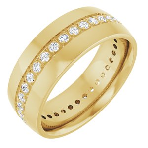 Diamond - Zoya - 14K Yellow Gold 1/2 CTW Lab-Grown Diamond Band