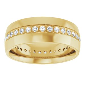 Diamond - Zoya - 14K Yellow Gold 1/2 CTW Natural Diamond Band