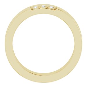 Classic - Callum - 14K Yellow Gold .04 CTW Natural Diamond Band