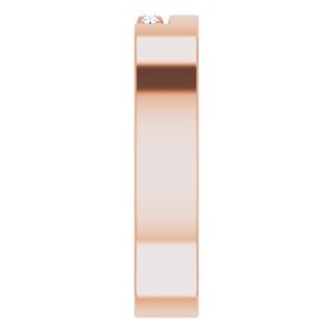 Classic - Callum - 14K Rose Gold .04 CTW Natural Diamond Band
