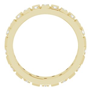 Classic - Ronan - 14K Yellow Gold 1/3 CTW Natural Diamond Band