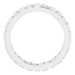 Classic - Ronan - 14K White Gold 1/3 CTW Natural Diamond Band