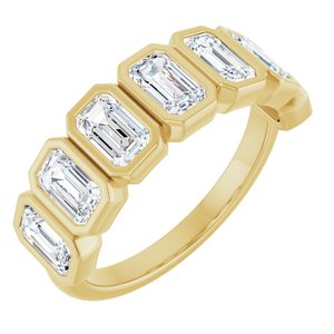 Bezel - Zella - 14K Yellow Gold 2 1/2 CTW Natural Diamond Anniversary Band