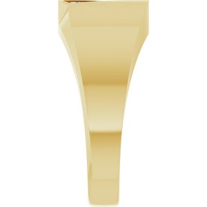 Hammered - Enzo - 14K Yellow Gold 1/2 CTW Lab-Grown Diamond Band