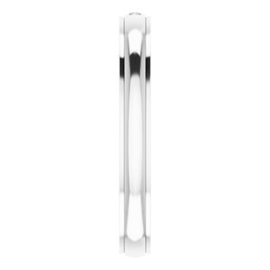 Unique - Ezra - 14K White Gold .05 CTW Natural Diamond Band