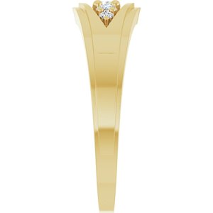 Classic - Graham - 14K Yellow Gold 1/5 CTW Natural Diamond 5-Stone Band