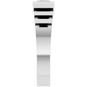 Classic - Archer - Platinum 1/6 CT Lab-Grown Diamond Band