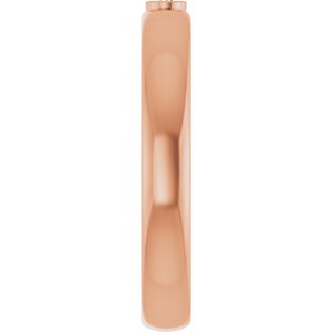 Diamond - Layla - 14K Rose Gold .03 CT Lab Grown Diamond Band Size 11.5