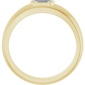 Diamond - Layla - 14K Yellow Gold 5/8 CTW Natural Diamond Band Size 11