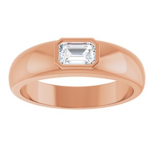 Diamond - Layla - 14K Rose Gold 5/8 CTW Natural Diamond Band Size 11