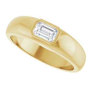 Diamond - Layla - 14K Yellow Gold 5/8 CTW Natural Diamond Band Size 11