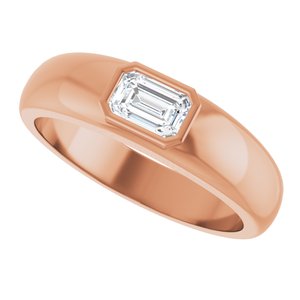 Diamond - Layla - 14K Rose Gold 5/8 CTW Natural Diamond Band Size 11