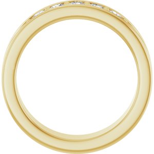 Unique - Owen - 14K Yellow Gold 1/2 CTW Lab-Grown Diamond Band